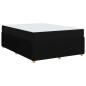 Preview: Bettgestell Sonstiges Schwarz 140 x 200 cm Stoff