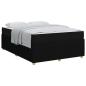 Preview: Bettgestell Sonstiges Schwarz 140 x 200 cm Stoff