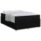 Preview: Bettgestell Sonstiges Schwarz 140 x 200 cm Stoff