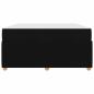 Preview: Bettgestell Sonstiges Schwarz 140 x 200 cm Stoff