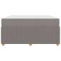 Preview: Bettgestell Sonstiges Taupe 140 x 200 cm Stoff