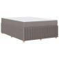 Preview: Bettgestell Sonstiges Taupe 140 x 200 cm Stoff