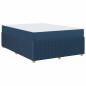 Preview: Bettgestell Sonstiges Blau 140 x 200 cm Stoff