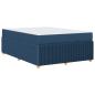Preview: Bettgestell Sonstiges Blau 140 x 200 cm Stoff