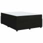 Preview: Bettgestell mit Matratze Sonstiges Schwarz 160 x 200 cm Samt