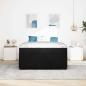 Preview: Bettgestell mit Matratze Sonstiges Schwarz 160 x 200 cm Samt