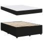 Preview: Bettgestell mit Matratze Sonstiges Schwarz 160 x 200 cm Samt