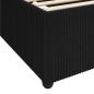 Preview: Bettgestell mit Matratze Sonstiges Schwarz 160 x 200 cm Samt