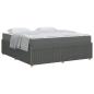 Preview: Bettgestell Sonstiges Dunkelgrau 180 x 200 cm Stoff