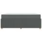 Preview: Bettgestell Sonstiges Dunkelgrau 180 x 200 cm Stoff