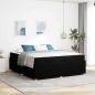 Preview: ARDEBO.de - Bettgestell Sonstiges Schwarz 180 x 200 cm Stoff