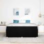 Preview: Bettgestell Sonstiges Schwarz 180 x 200 cm Stoff