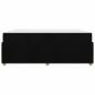Preview: Bettgestell Sonstiges Schwarz 180 x 200 cm Stoff