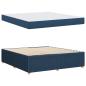 Preview: Bettgestell Sonstiges Blau 180 x 200 cm Stoff