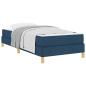Preview: Boxspringbett Taupe, Braun 80 x 200 cm Stoff, Ingenieurholz