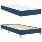 Preview: Boxspringbett Taupe, Braun 80 x 200 cm Stoff, Ingenieurholz