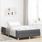 Preview: ARDEBO.de - Boxspringbett Taupe, Braun 120 x 200 cm Stoff, Ingenieurholz