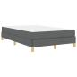 Preview: Boxspringbett Taupe, Braun 120 x 200 cm Stoff, Ingenieurholz