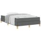 Preview: Boxspringbett Taupe, Braun 120 x 200 cm Stoff, Ingenieurholz