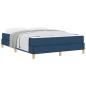 Preview: Boxspringbett Taupe, Braun 160 x 200 cm Stoff, Ingenieurholz