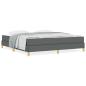 Preview: Boxspringbett Taupe, Braun 180 x 200 cm Stoff, Ingenieurholz