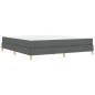 Preview: Boxspringbett Taupe, Braun 180 x 200 cm Stoff, Ingenieurholz