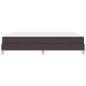 Preview: Boxspringbett Braun 180 x 200 cm Stoff, Ingenieurholz