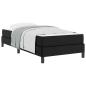 Preview: Bett Sonstiges Schwarz 100 x 200 cm Kunstleder