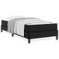 Preview: Bett Sonstiges Schwarz 100 x 200 cm Kunstleder