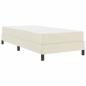 Preview: Bett Sonstiges Creme 100 x 200 cm Kunstleder