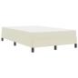 Preview: Bett Sonstiges Creme 100 x 200 cm Kunstleder