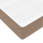 Preview: Bett Sonstiges Cappuccino 100 x 200 cm Kunstleder