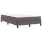 Preview: Bett Sonstiges Grau 120 x 200 cm Kunstleder
