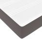 Preview: Bett Sonstiges Grau 140 x 190 cm Kunstleder