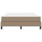 Preview: Bett Sonstiges Cappuccino 140 x 190 cm Kunstleder