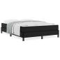 Preview: Bett Sonstiges Schwarz 160 x 200 cm Kunstleder