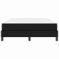 Preview: Bett Sonstiges Schwarz 160 x 200 cm Kunstleder