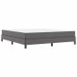 Preview: Bett Sonstiges Grau 180 x 200 cm Kunstleder