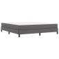 Preview: Bett Sonstiges Grau 180 x 200 cm Kunstleder