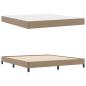 Preview: Bett Sonstiges Cappuccino 180 x 200 cm Kunstleder