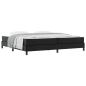 Preview: Bett Sonstiges Schwarz 200 x 200 cm Kunstleder