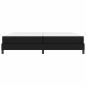 Preview: Bett Sonstiges Schwarz 200 x 200 cm Kunstleder