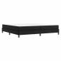 Preview: Bett Sonstiges Schwarz 200 x 200 cm Kunstleder