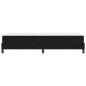 Preview: Boxspringbett mit Matratze Schwarz 90 x 190 cm Samt