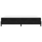 Preview: Boxspringbett mit Matratze Schwarz 140 x 190 cm Samt