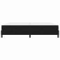 Preview: Boxspringbett mit Matratze Schwarz 200 x 200 cm Samt