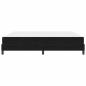 Preview: Boxspringbett mit Matratze Schwarz 200 x 200 cm Samt