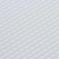 Preview: Matratze Weiß und Grau 90 x 200 cm Jacquard-Stoff