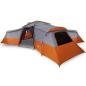 Preview: Zelt Grau und Orange Groß Polyester und Fiberglas