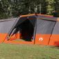 Preview: Zelt Grau und Orange Groß Polyester und Fiberglas
